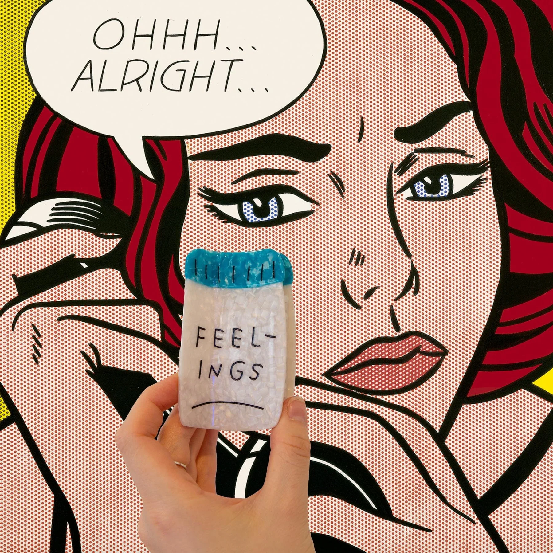 Feelings Hair Clip by Adam JK x Third Drawer Down - Image 5
