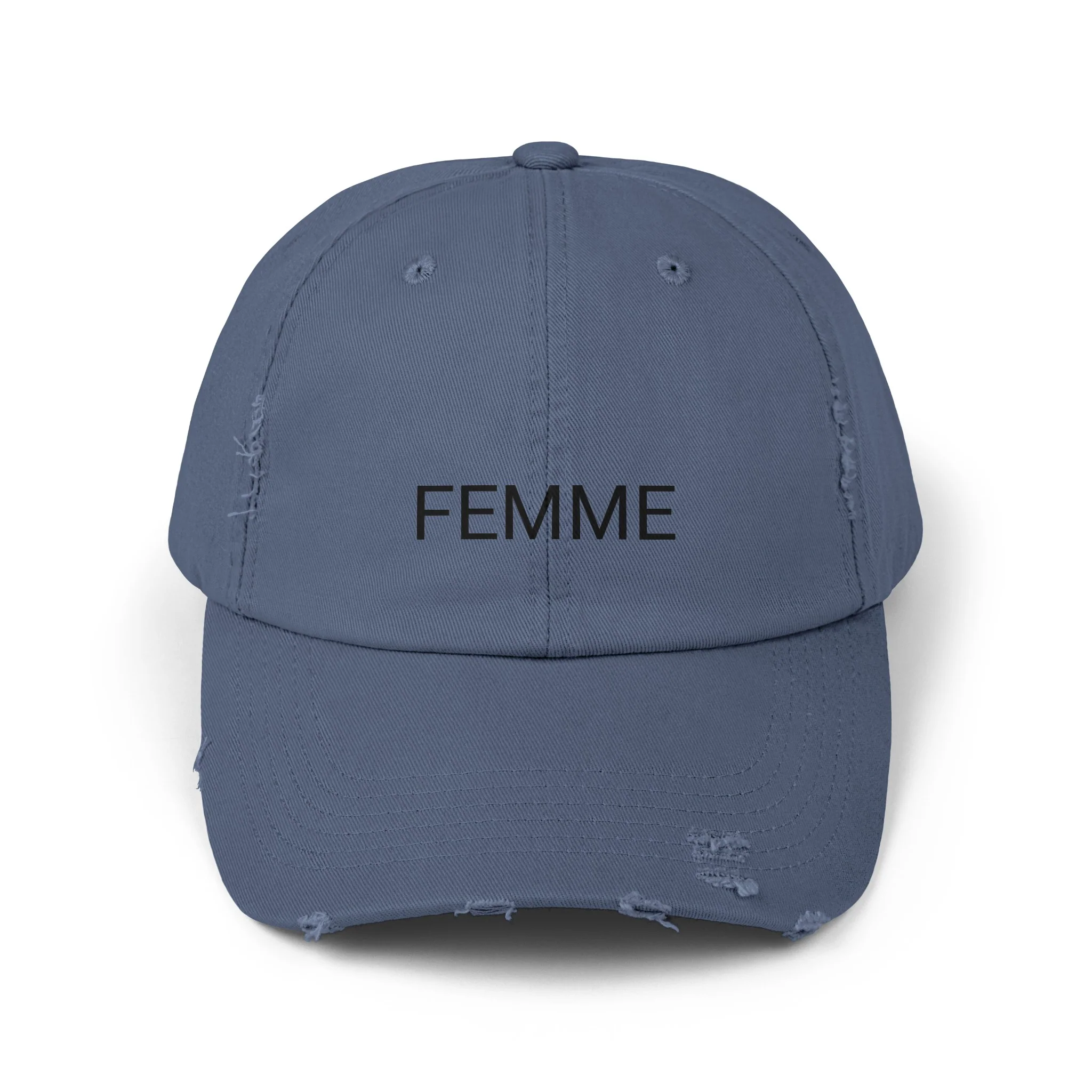 FEMME Distressed Cap in 6 colors - Image 6