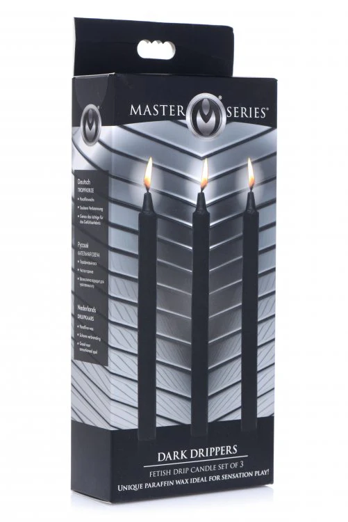 Fetish Drip Candles 3 Pack - Black - Image 3