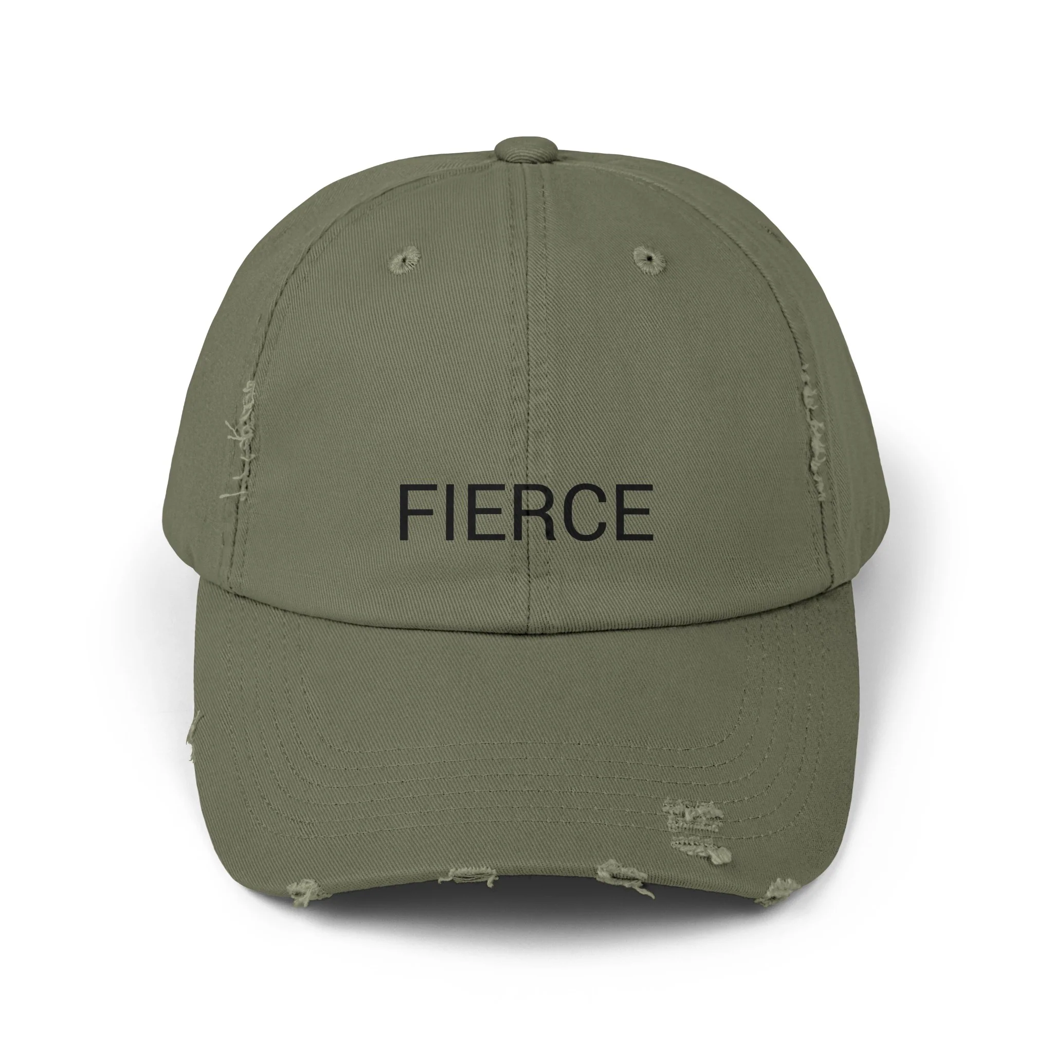 FIERCE Distressed Cap in 6 colors - Image 4