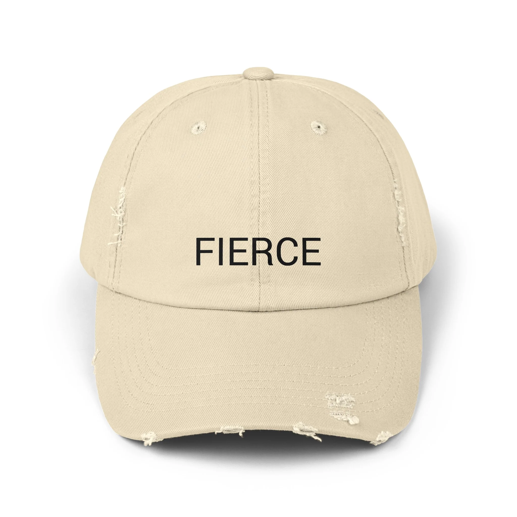 FIERCE Distressed Cap in 6 colors - Image 7