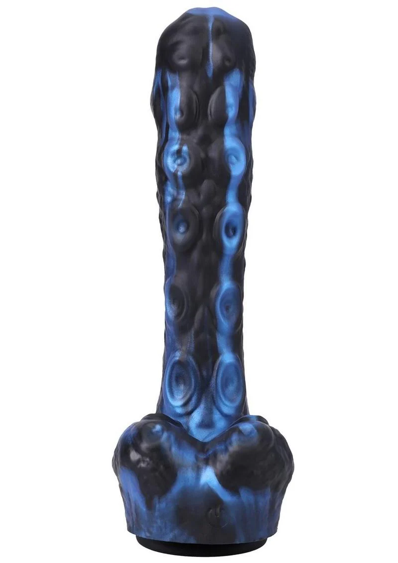Fort Troff's Tendrill Thruster Rechargeable Silicone Mini Machine Dildo - Blue - Image 4