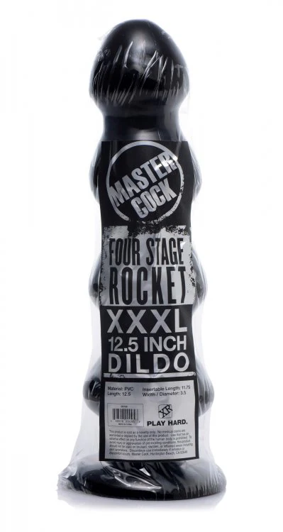 Four Stage 12.5" Rocket Dildo - Image 3