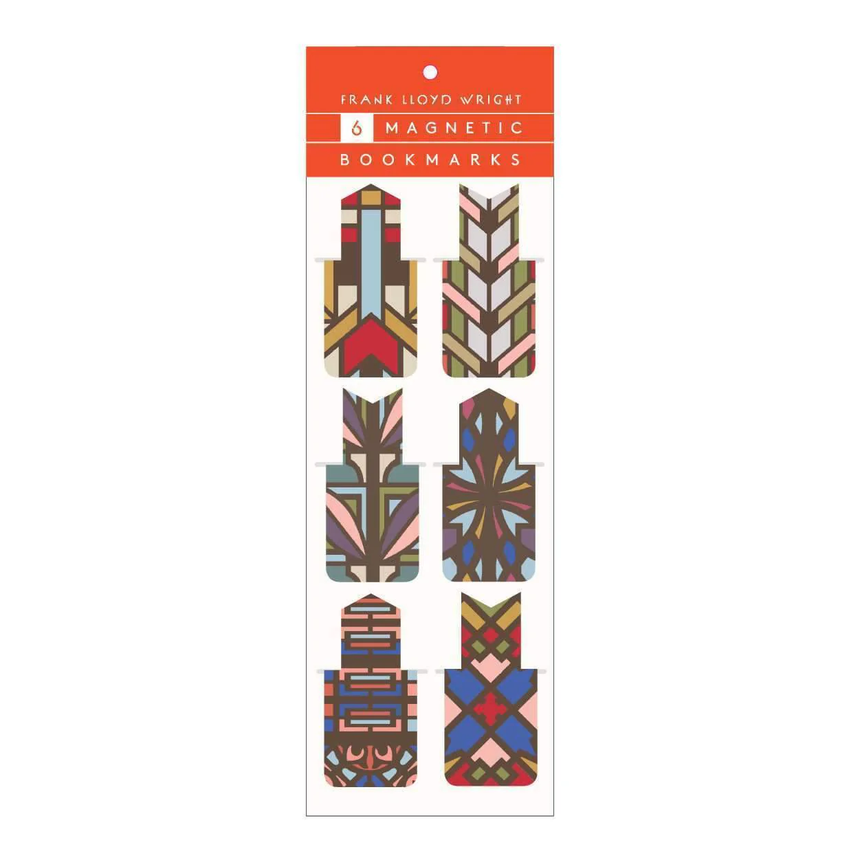 FRANK LLOYD WRIGHT DESIGNS MAGNETIC BOOKMARK SET - Image 3