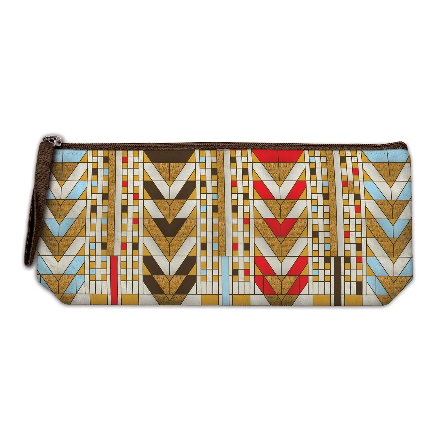 Frank Lloyd Wright Tree of Life handmade Embroidered Pouch - Image 3