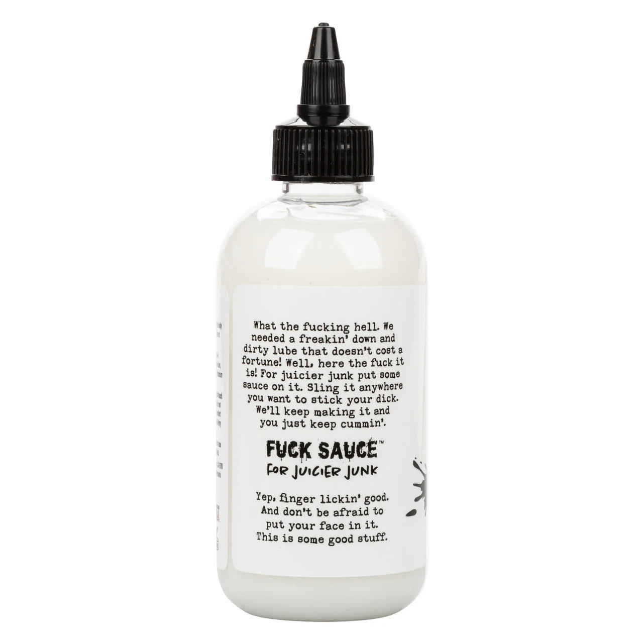 Fuck Sauce Cum Scented Water Based Lubricant 8oz. - Image 2