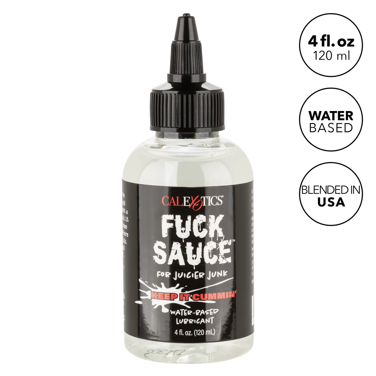 Fuck Sauce Water Based Personal Lubricant 4oz - Image 3