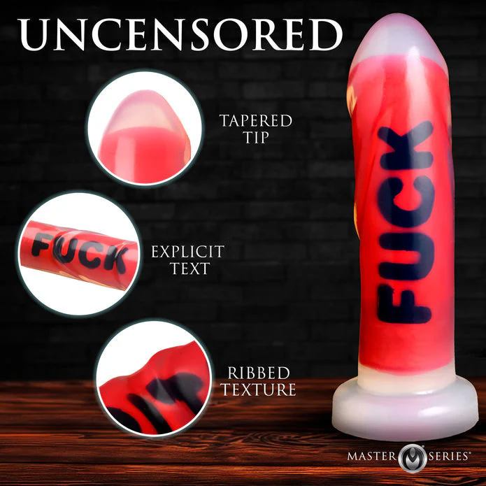 FUCK Silicone Dildo by Master Series - Image 2