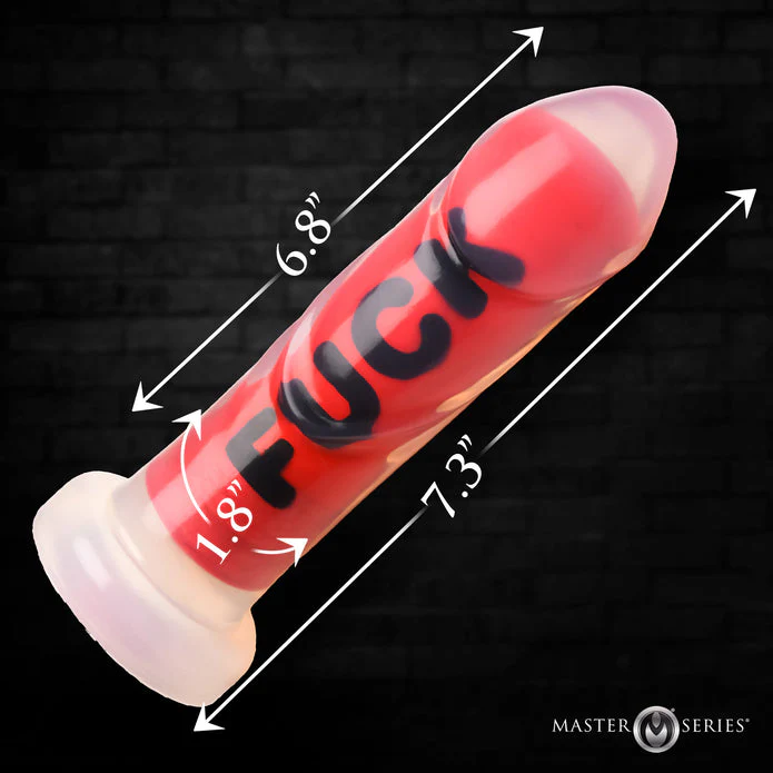 FUCK Silicone Dildo by Master Series - Image 4