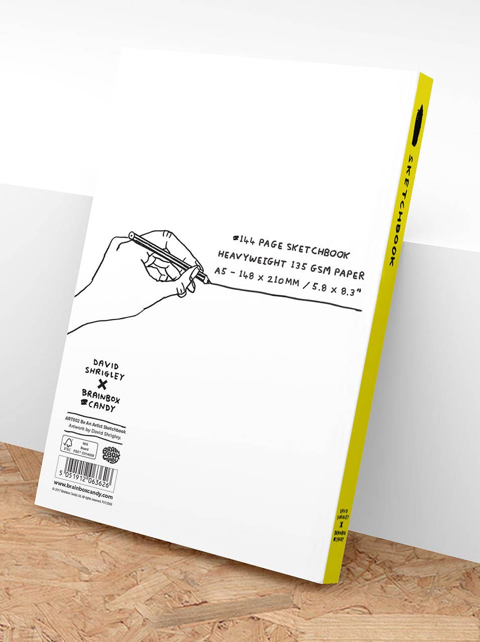 Be An Artist Sketchbook by David Shrigley - Image 2