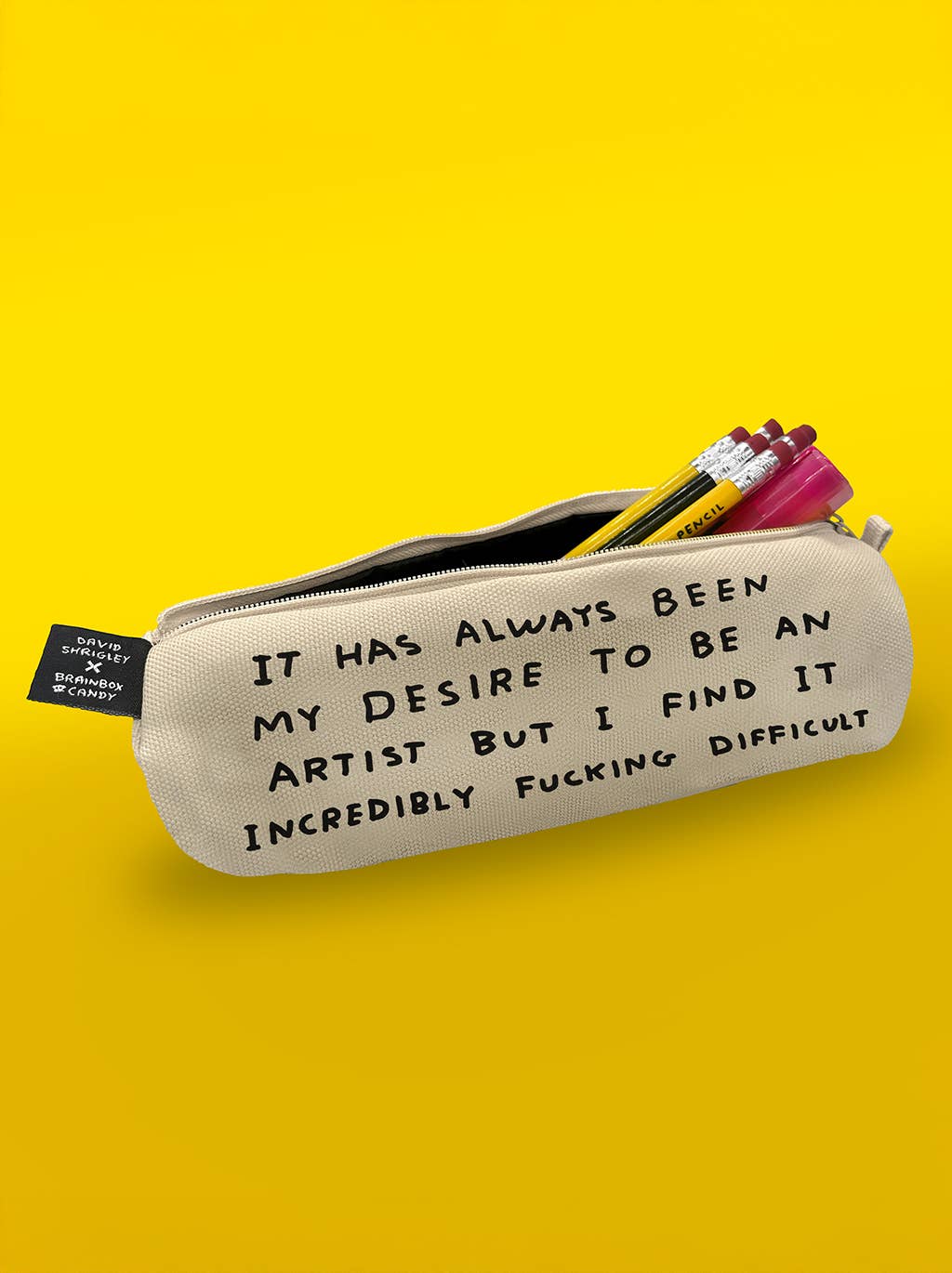 David Shrigley - Be An Artist Pencil Case - Image 2