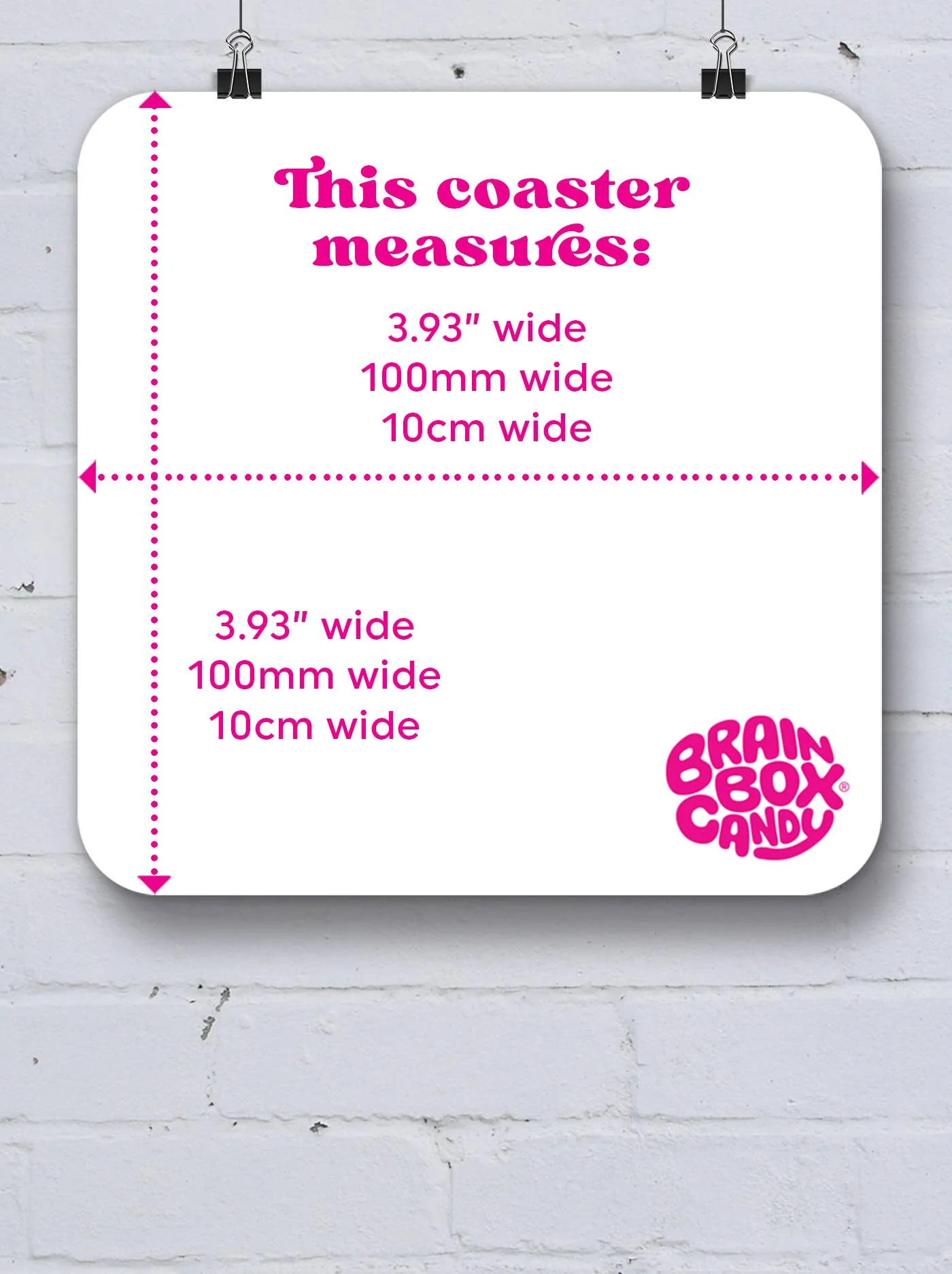 David Shrigley Coaster - Lost Cat - Image 3