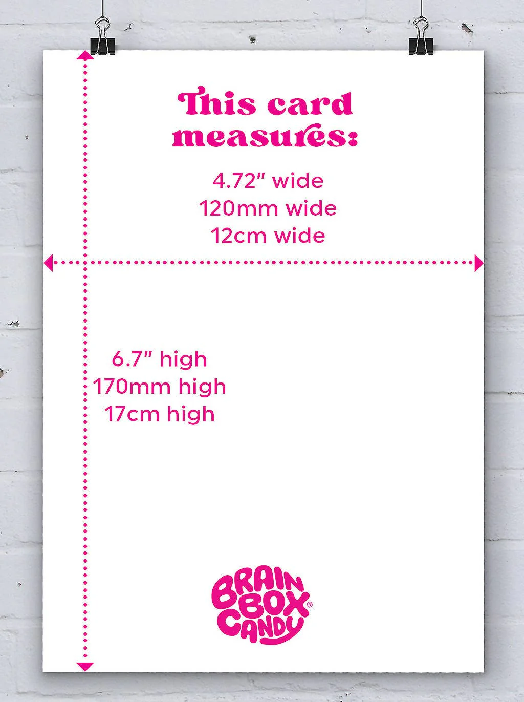 David Shrigley Greeting Card - Beautiful Arse - Image 4