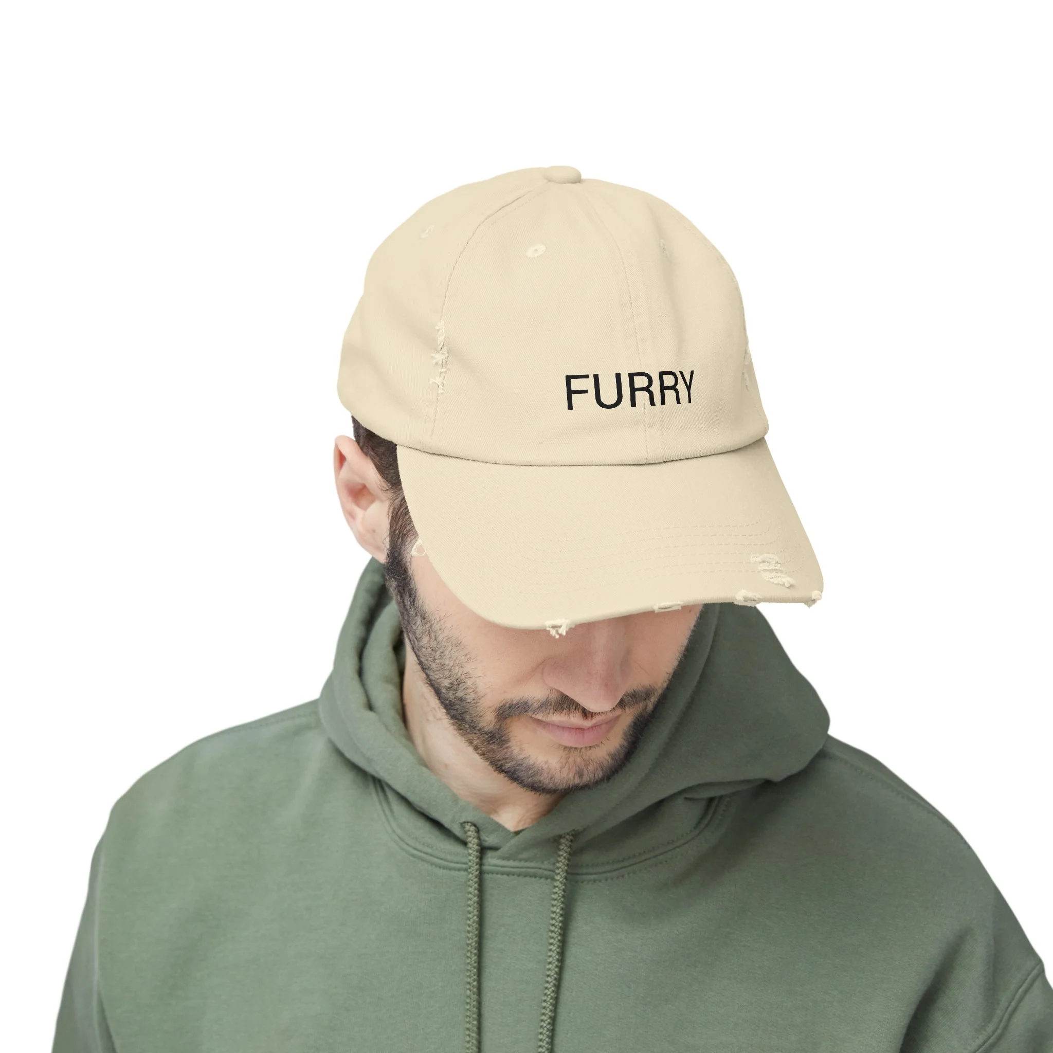 FURRY Distressed Cap in 6 colors - Image 35