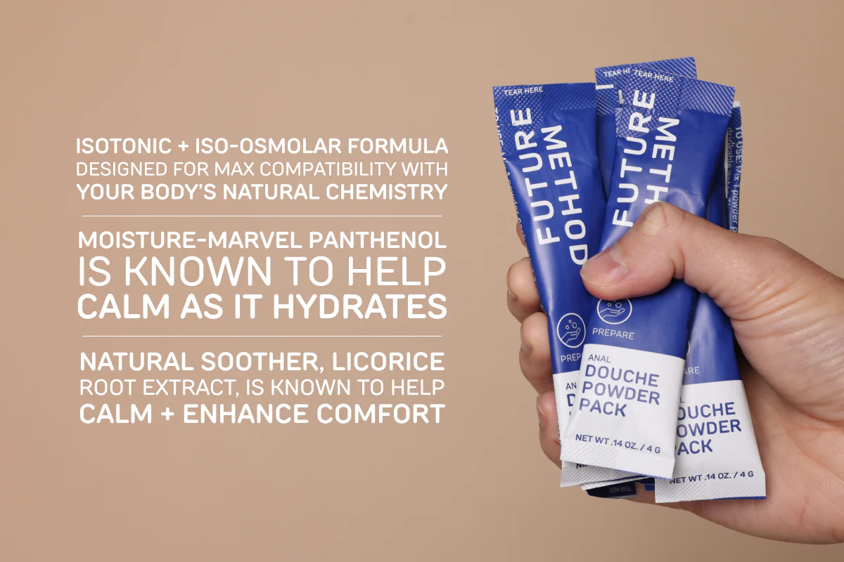 Future Method Anal Douche Powder Packs - Image 3
