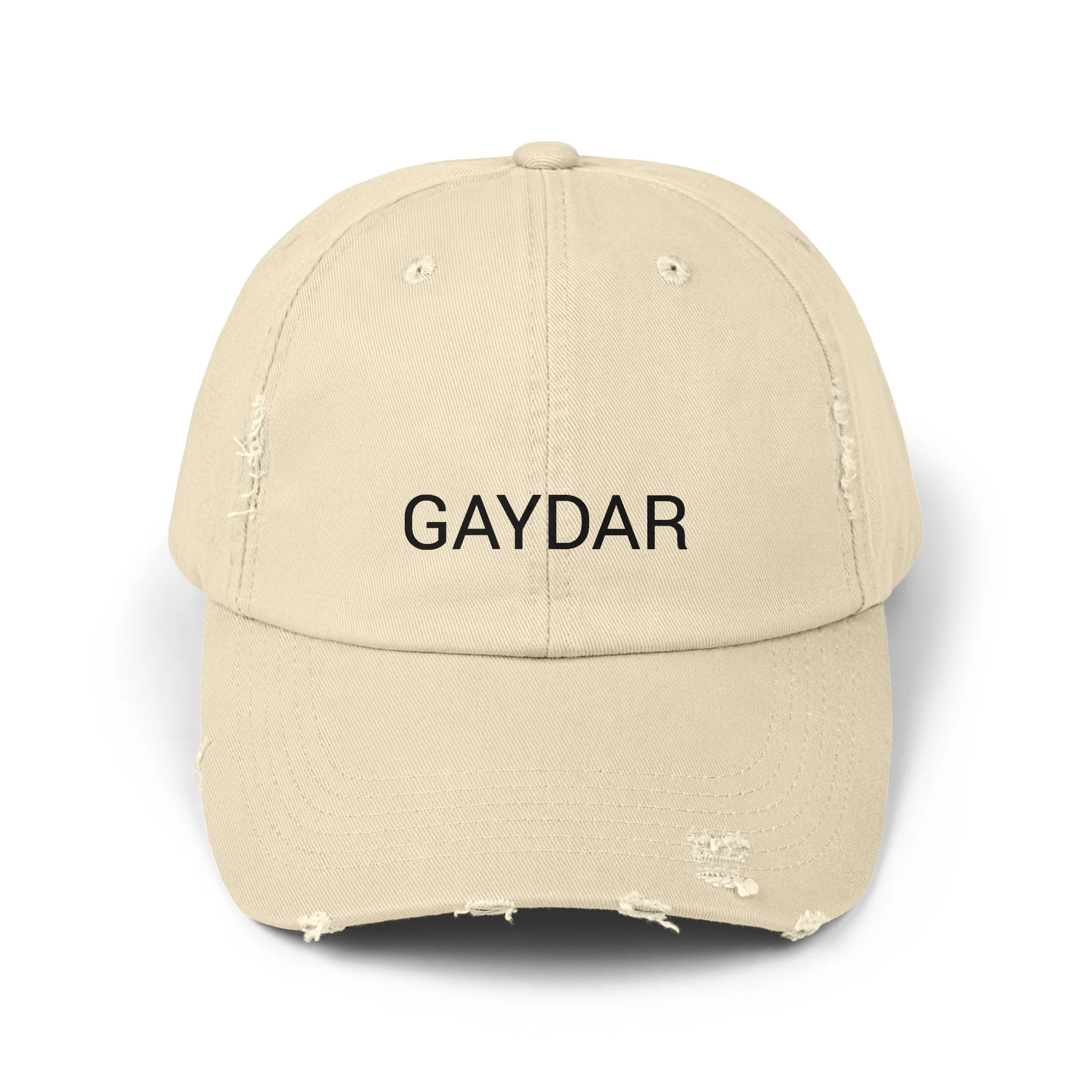 GAYDAR Distressed Cap in 6 colors - Image 6