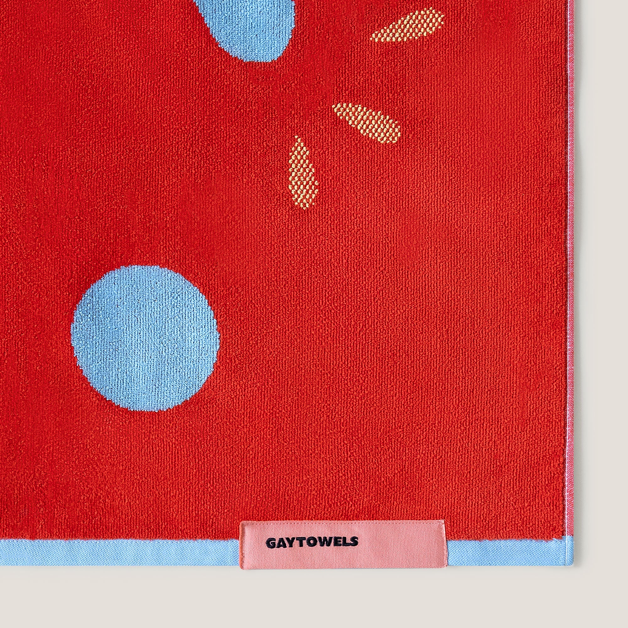 GAYTOWELS Blue Balls Towel - Image 4