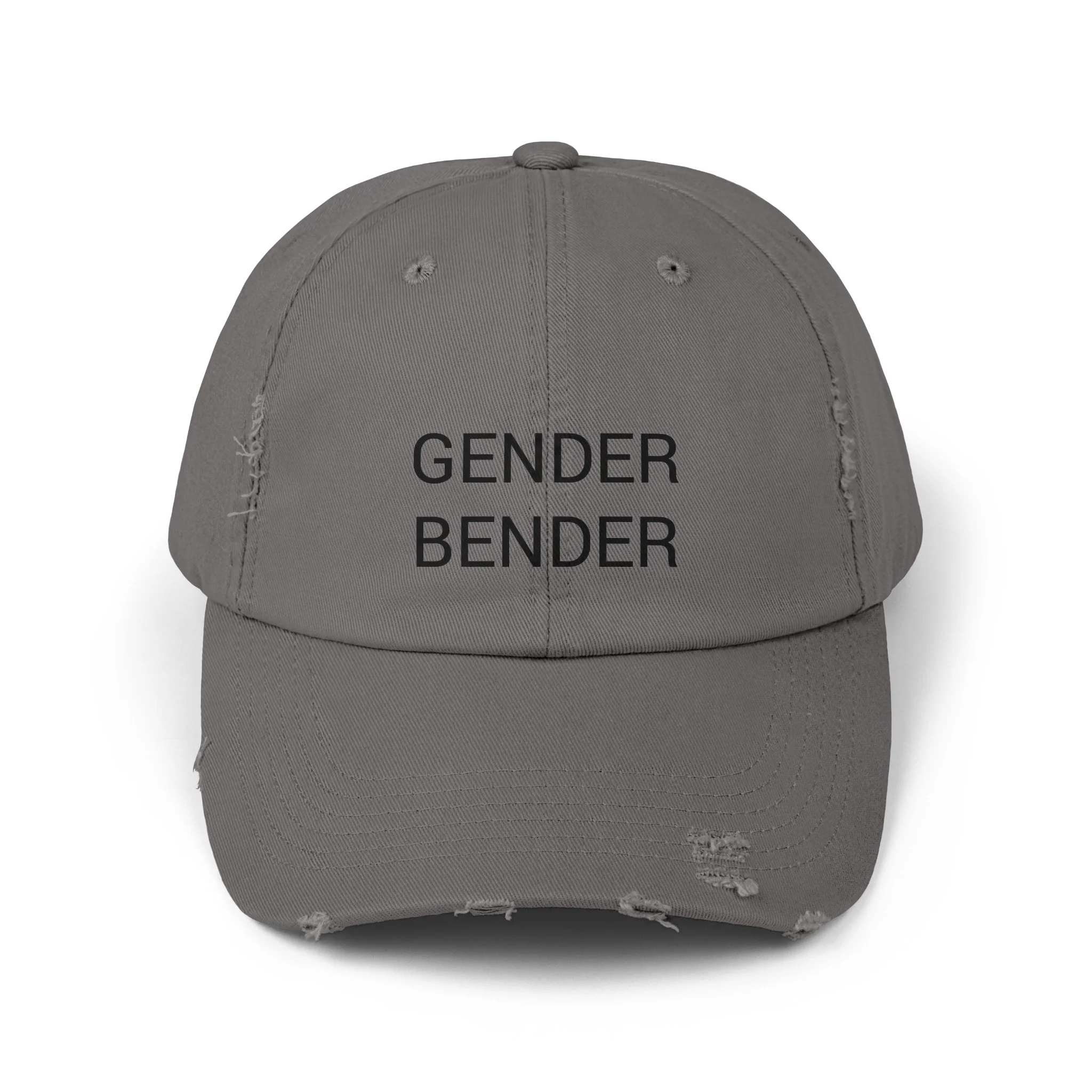GENDER BENDER Distressed Cap in 6 colors - Image 4