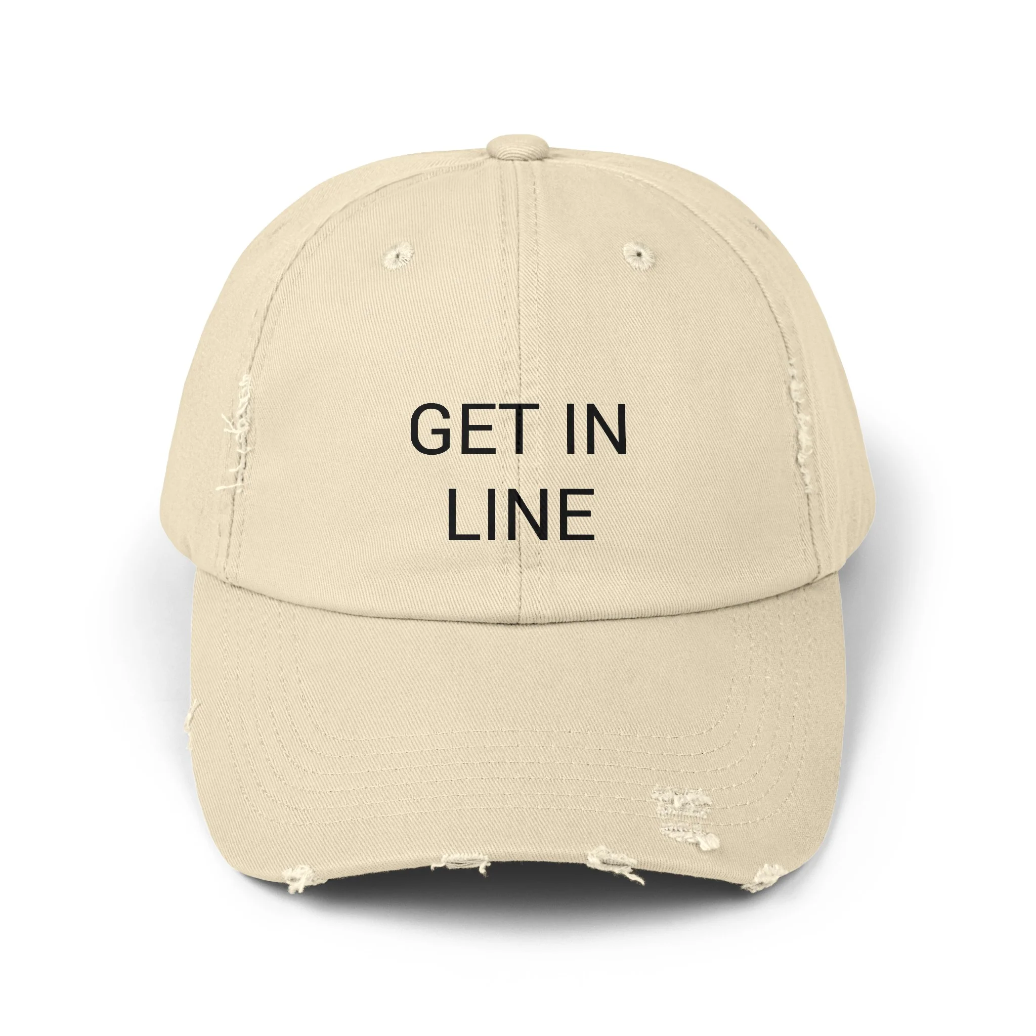 GET IN LINE Distressed Cap in 6 colors - Image 7