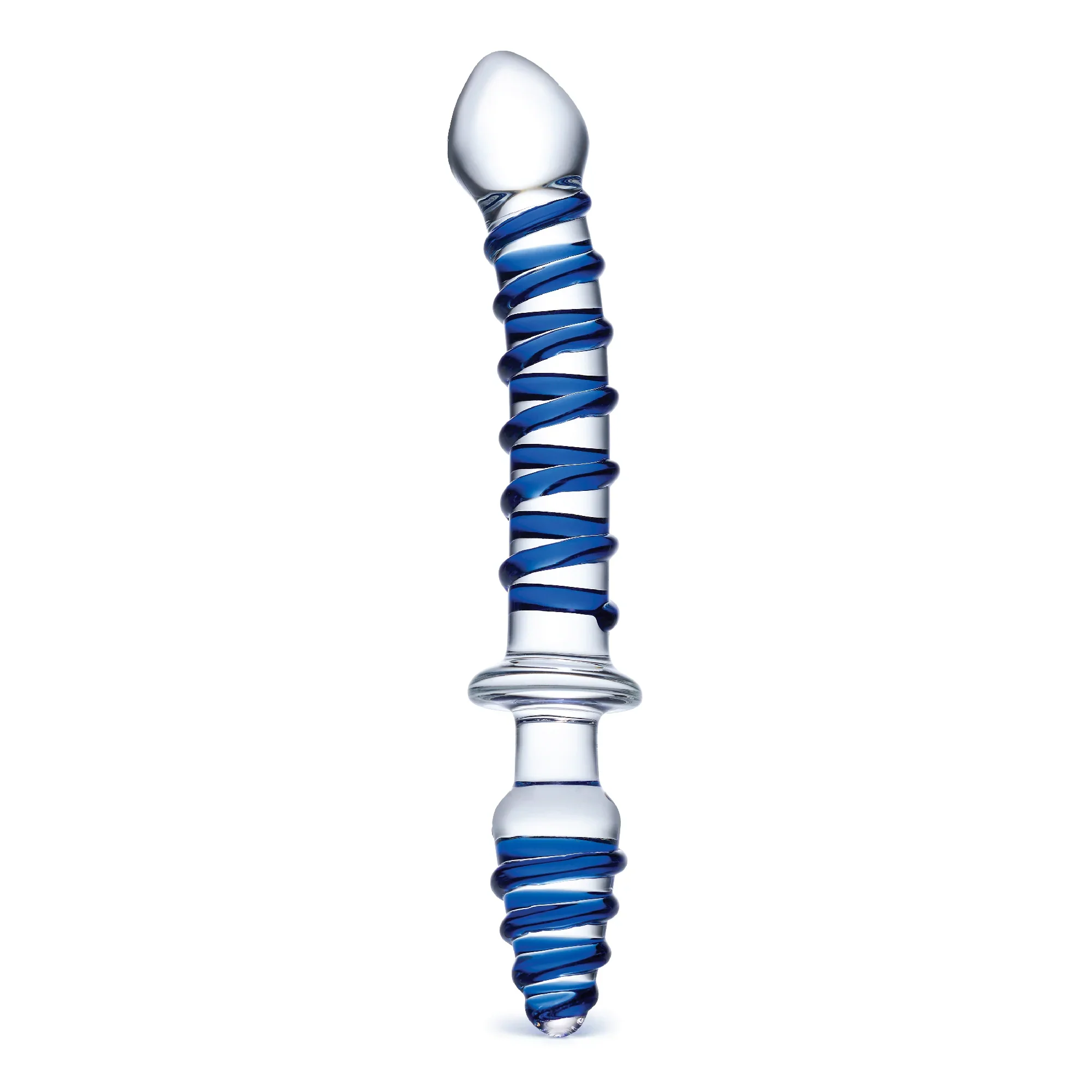 Gläs 10" Mr. Swirly Double Ended Glass Dildo & Butt Plug - Image 2