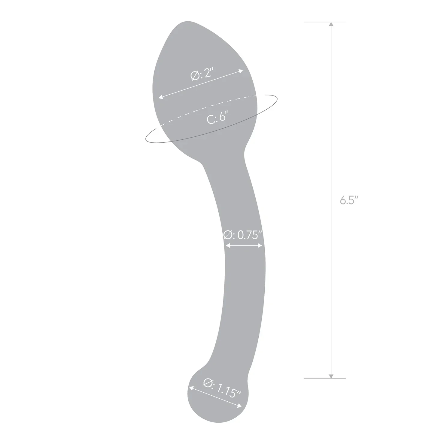 Gläs 8" Pure indulgence Anal Slider - Image 7