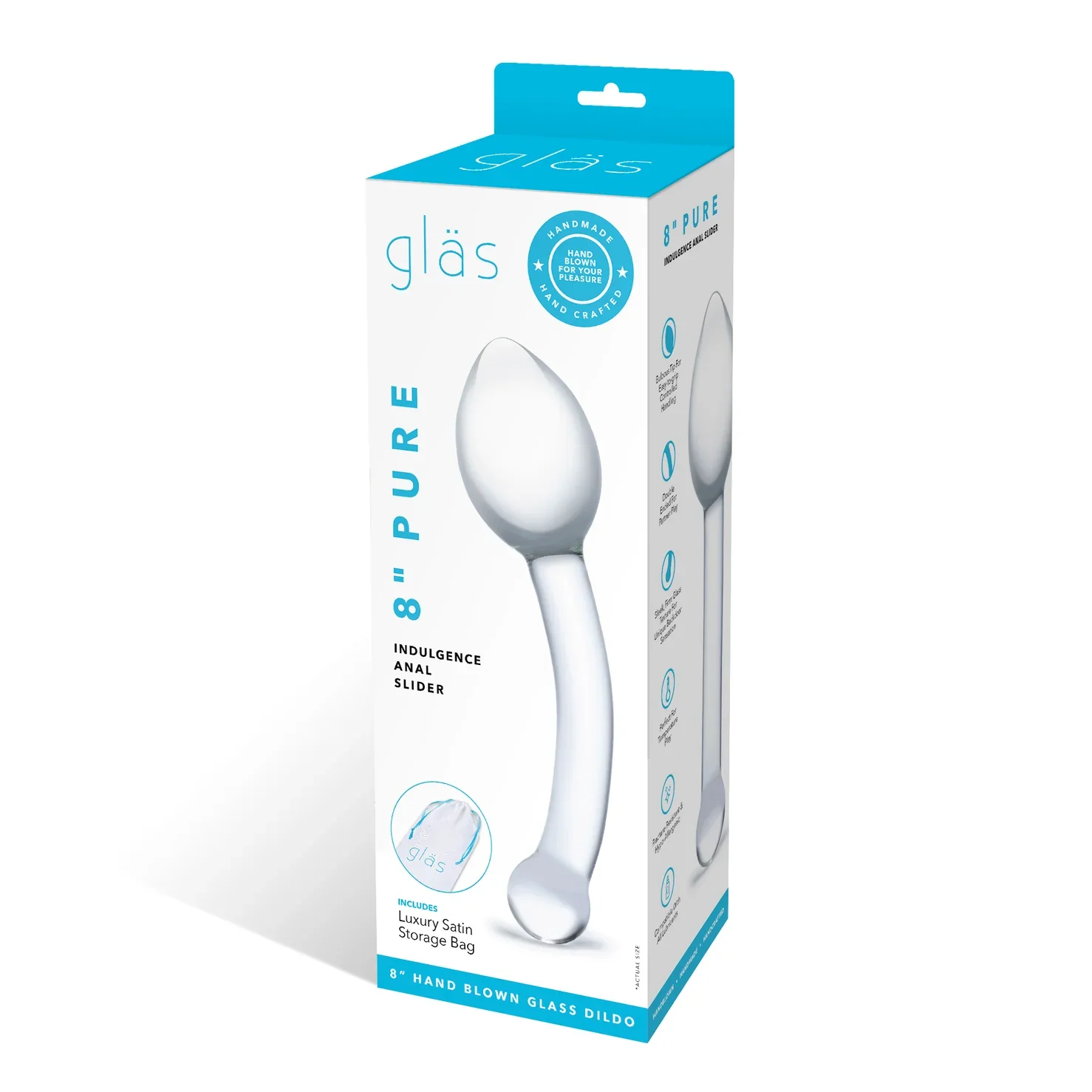 Gläs 8" Pure indulgence Anal Slider - Image 8