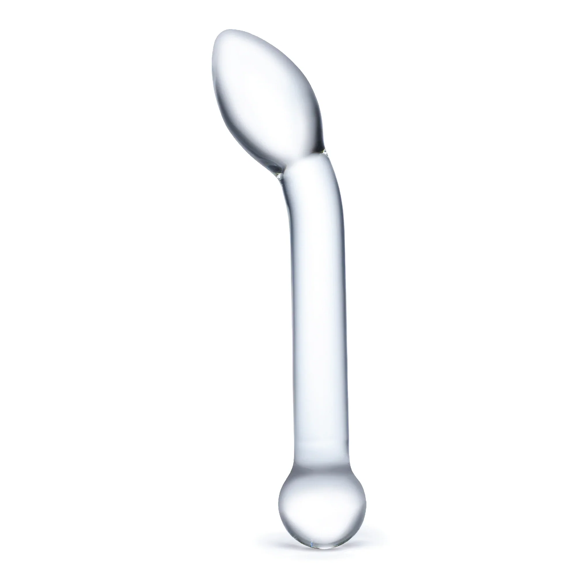 Gläs 8" Slimline P-Spot Glass Dildo - Image 2
