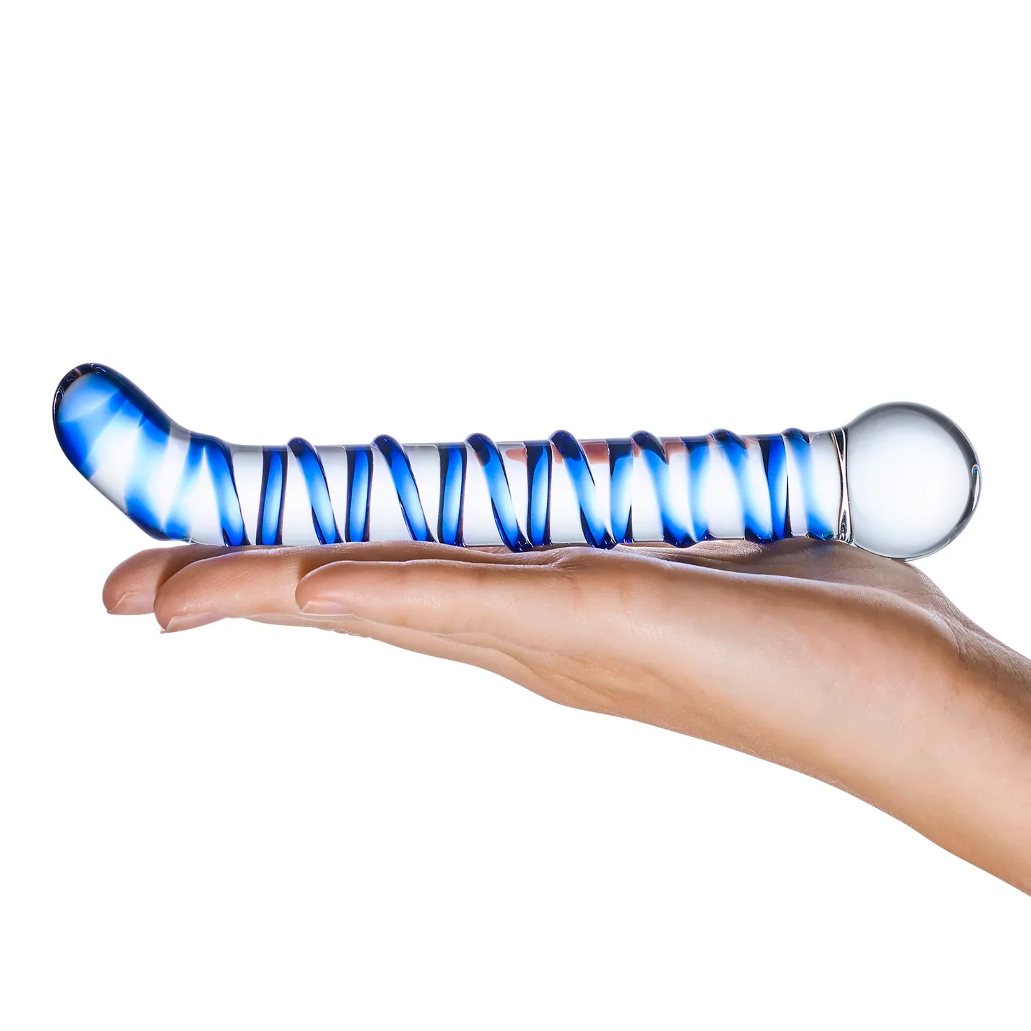 Gläs Mr. Swirly 6.5" P-Spot Glass Dildo - Image 5