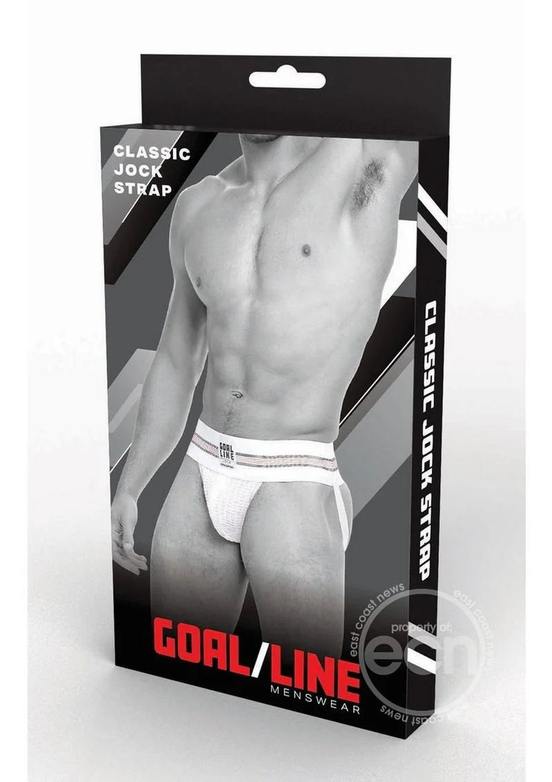 Goal Line Class Jockstrap White - Image 3