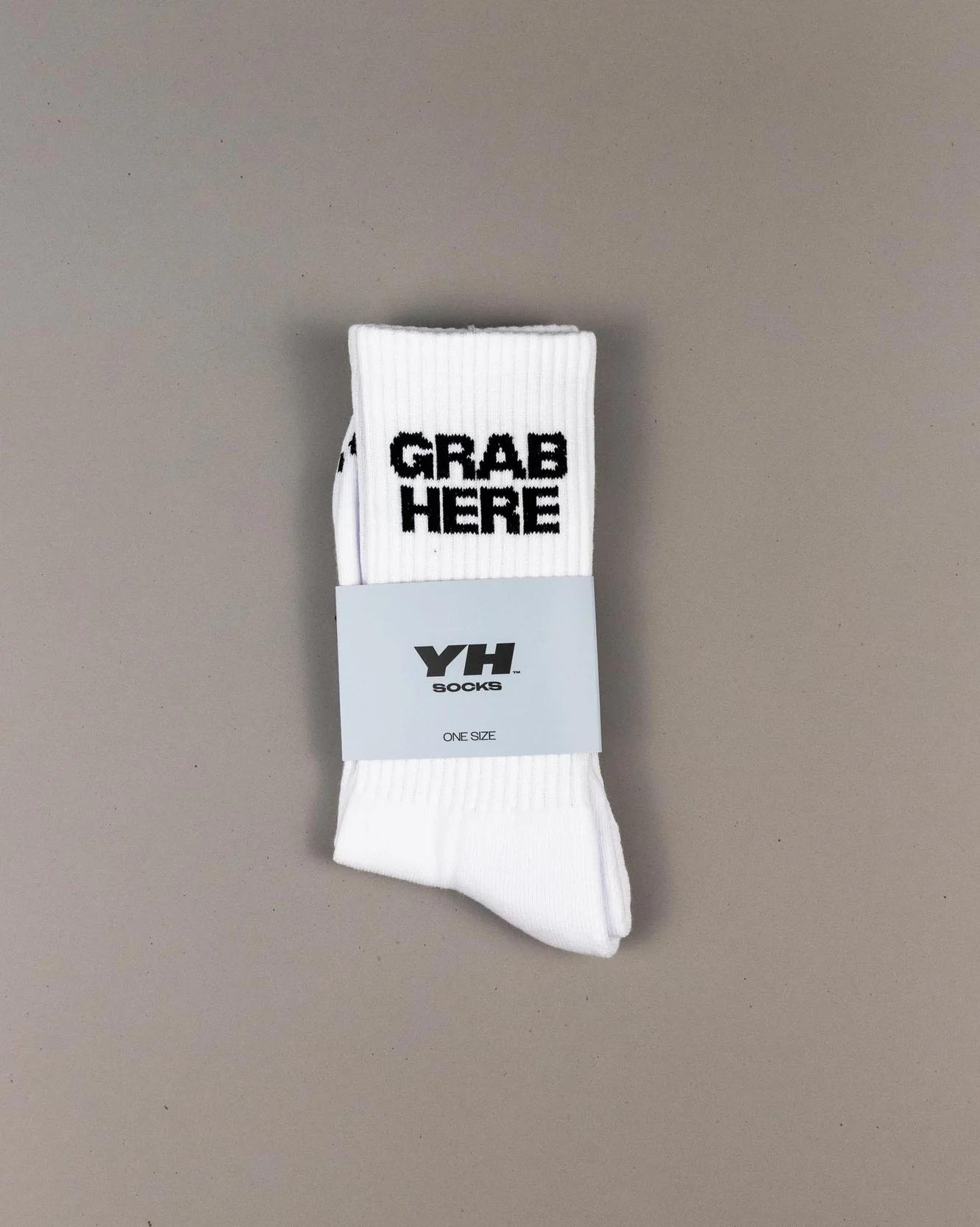 Grab Here Socks by YES HOMO - White - Image 3