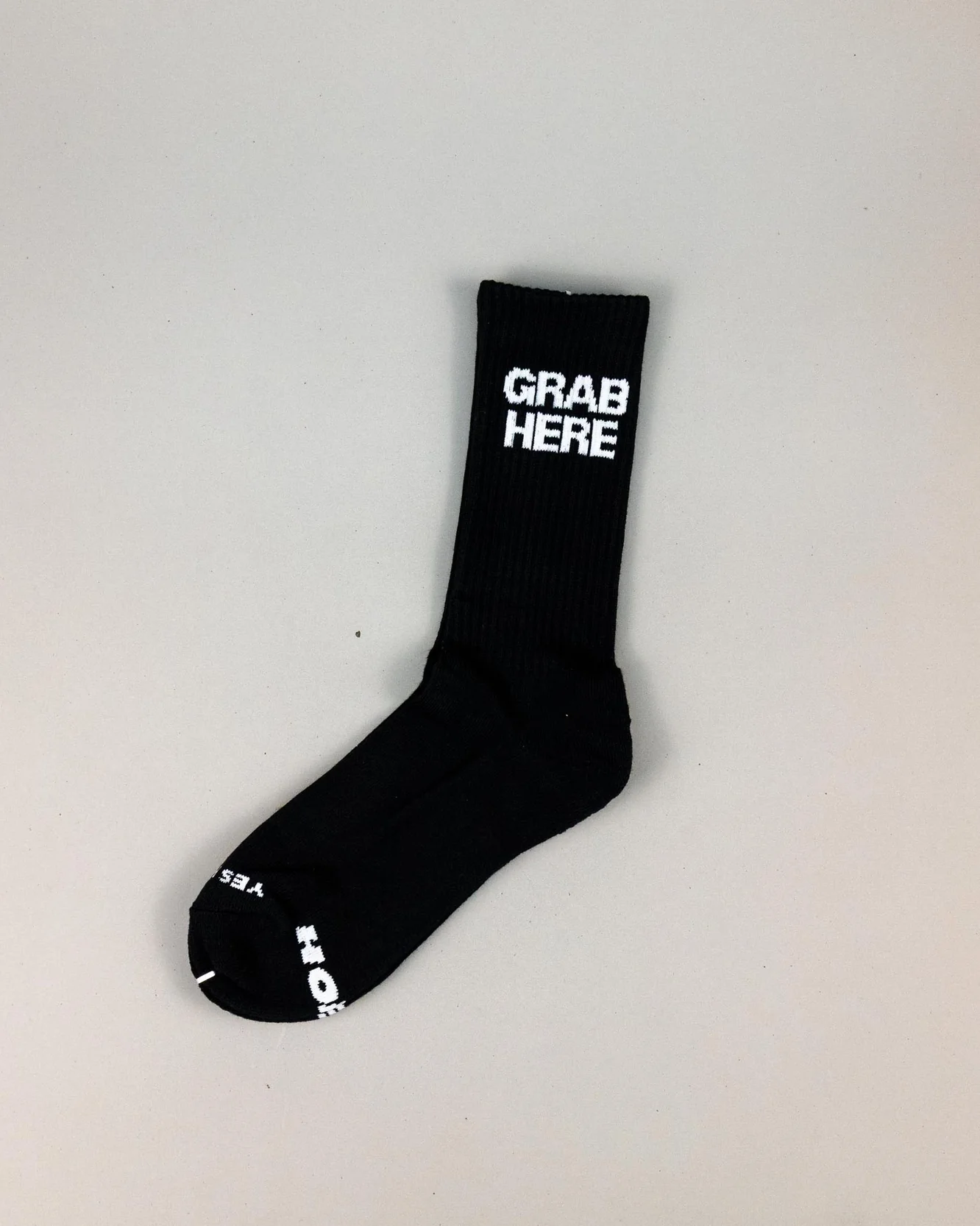 Grab Here Socks by YES HOMO - White - Image 5