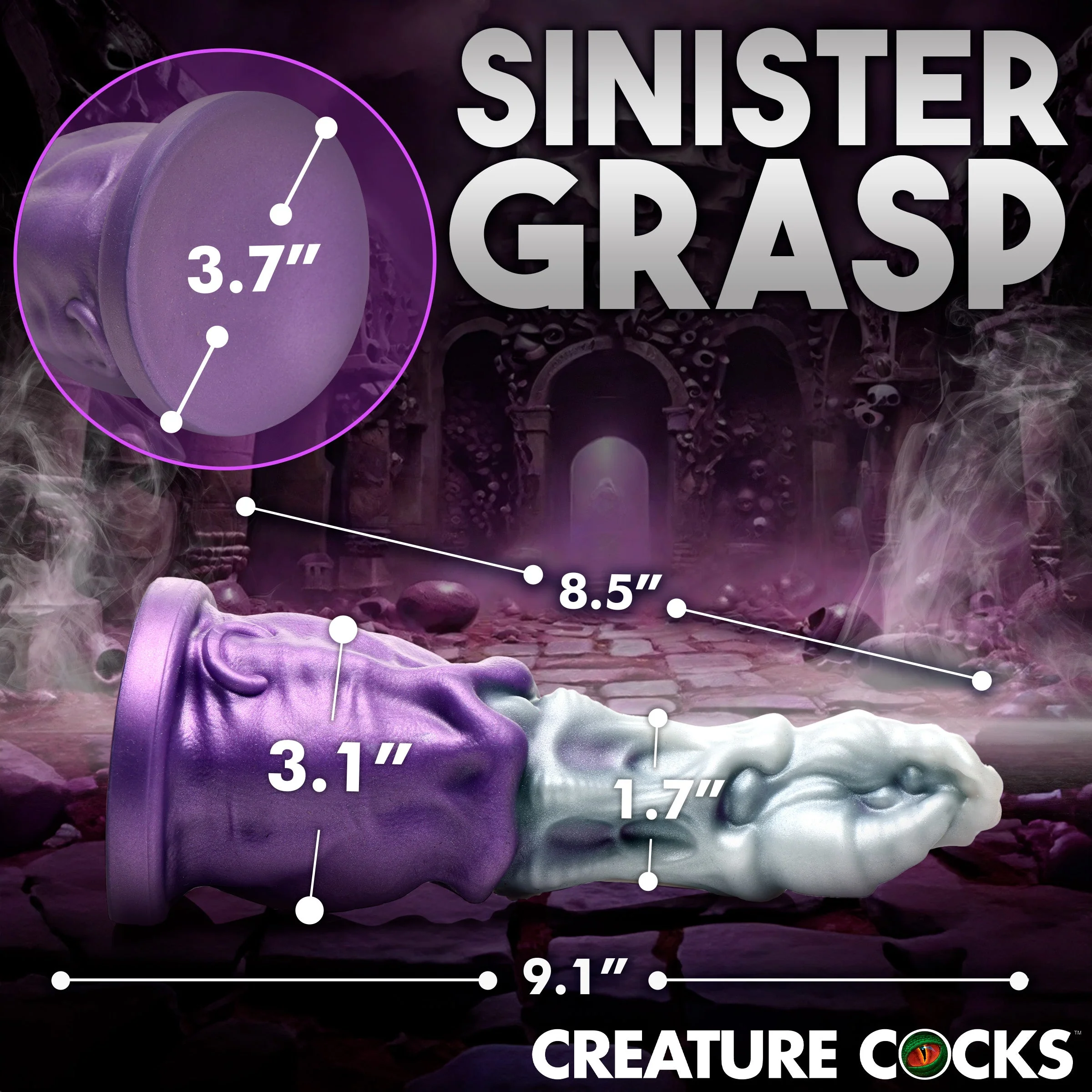 Grim Reaper Silicone Dildo by creature cocks - Image 6