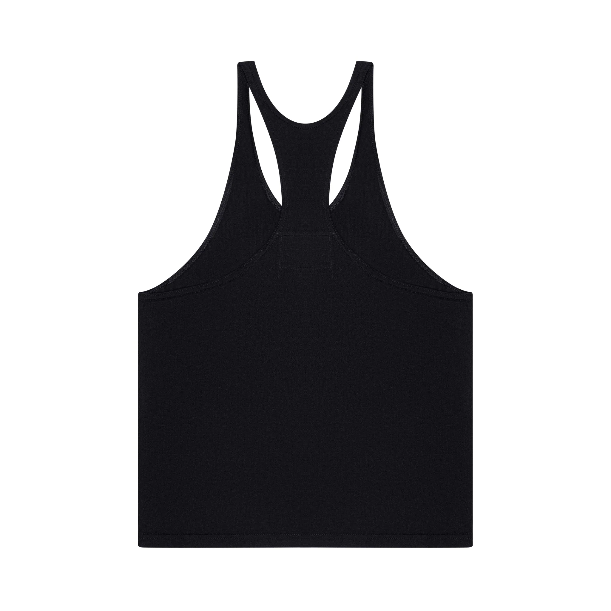 GYMNASIUM THE BODY WORK STRINGER TANK BLACK WITH MAROON - Image 2