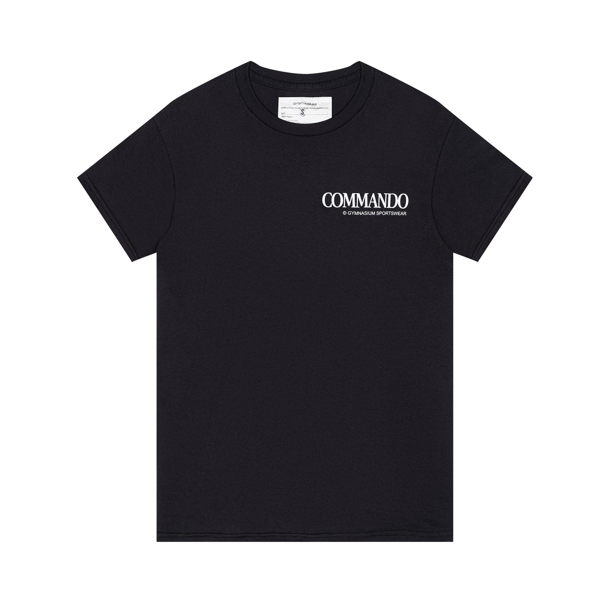 GYMNASIUM THE COMMANDO T-SHIRT IN BLACK - Image 2