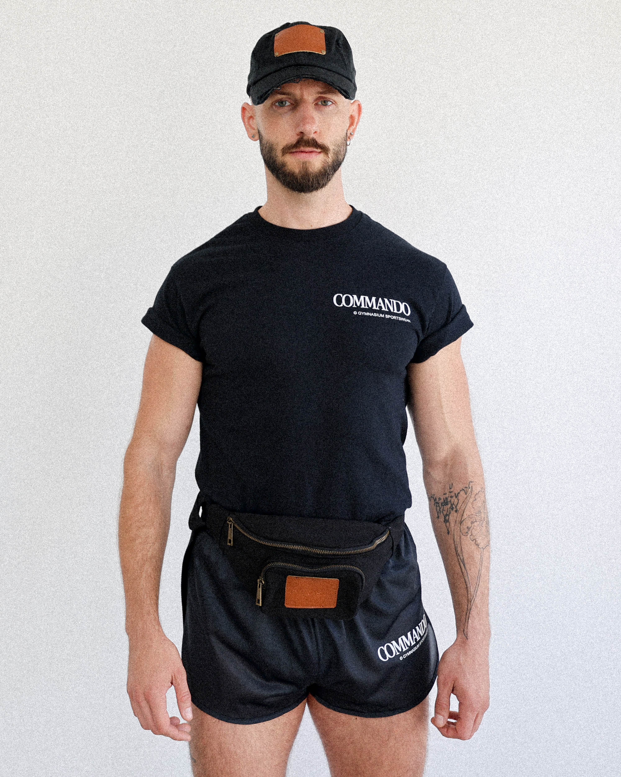 GYMNASIUM THE DISTRESSED CAP BLACK - Image 3