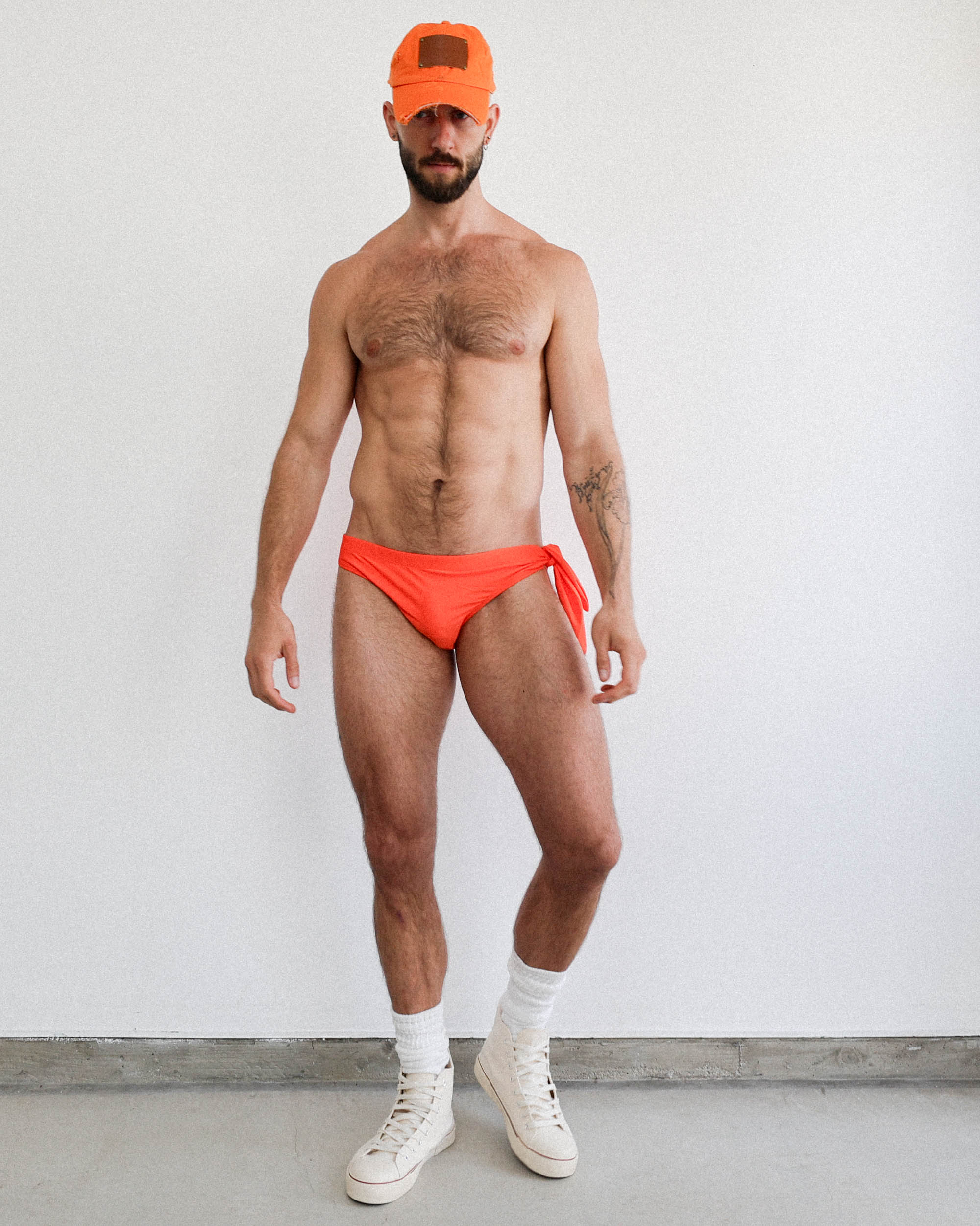 GYMNASIUM THE TIE SIDE SWIM BRIEF ORANGE - Image 4