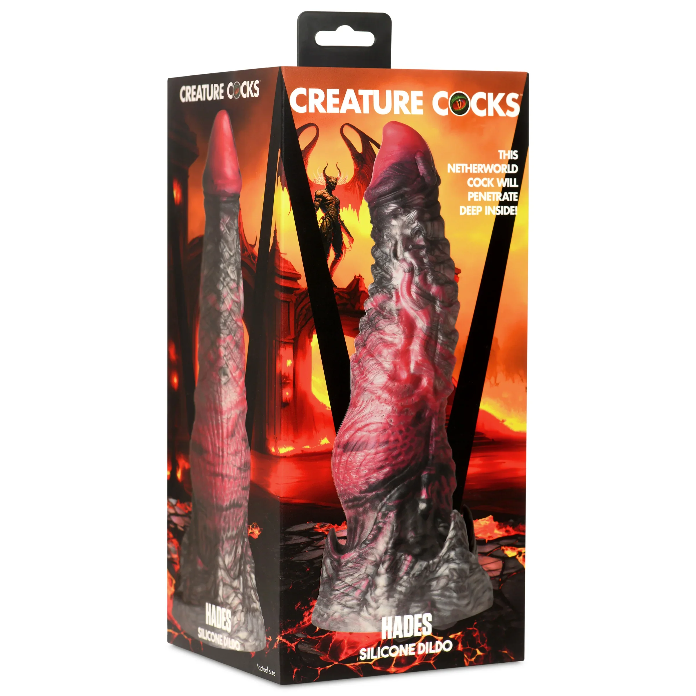 Hades Silicone Dildo - Large - Image 10