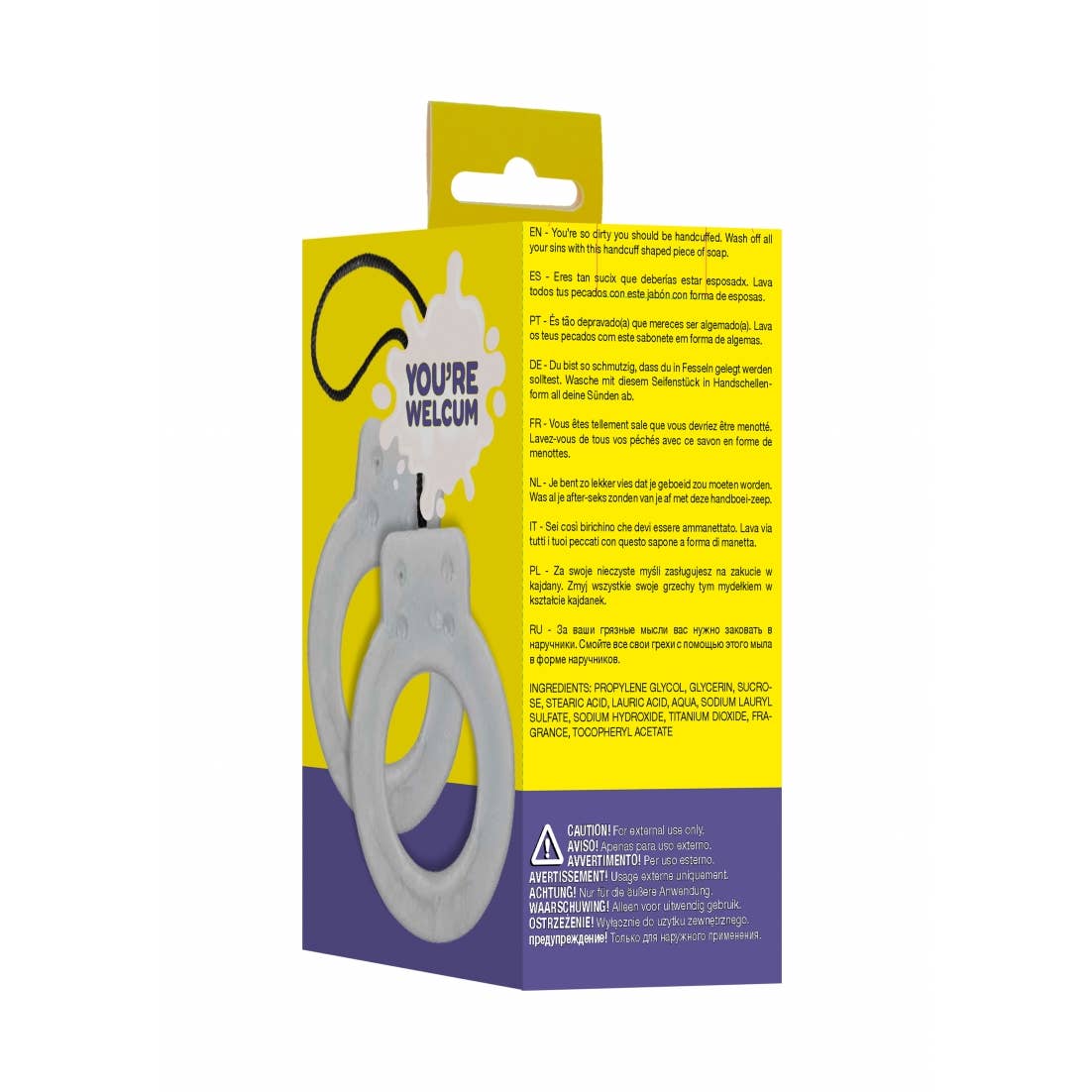 Handcuff Shaped Cuff Bar Soap - Image 3