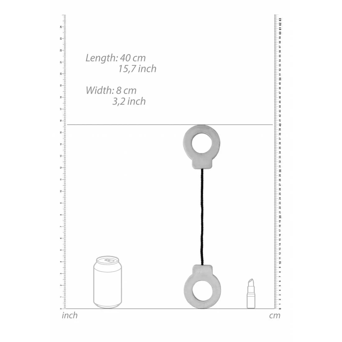Handcuff Shaped Cuff Bar Soap - Image 4