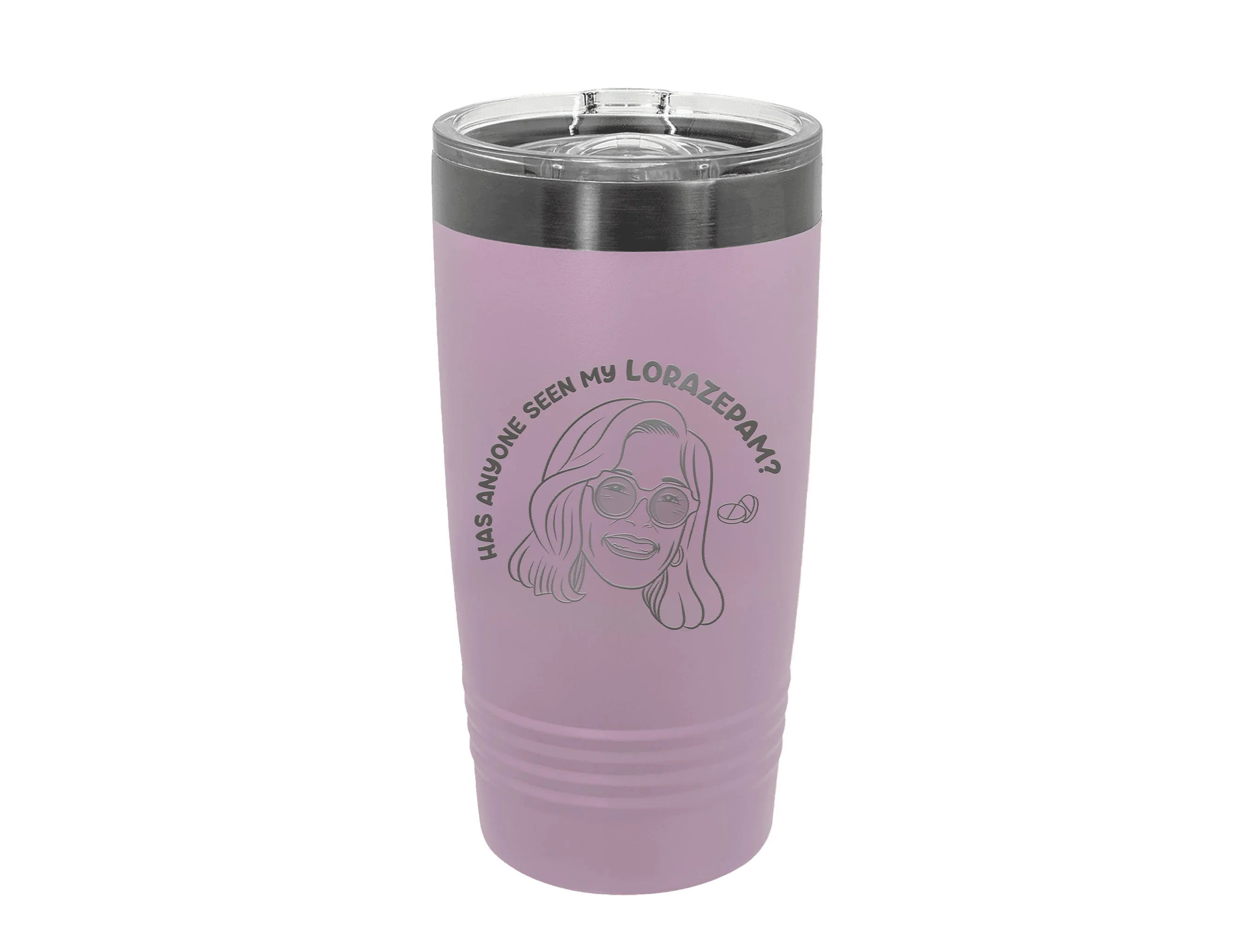 Has Anyone Seen My Lorazepam? White Lotus Insulated Tumbler - Image 6