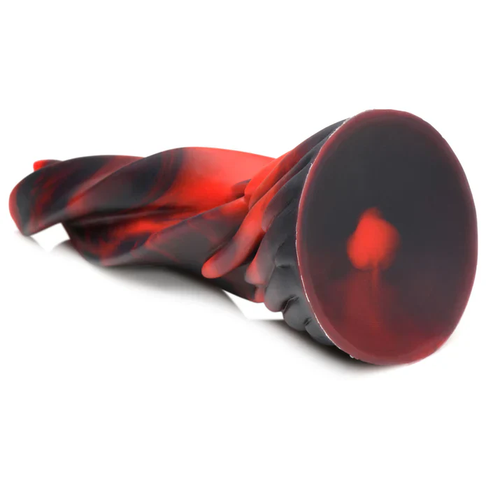 Creature Cock Hell Kiss Twisted Tongues Silicone Dildo - Image 3