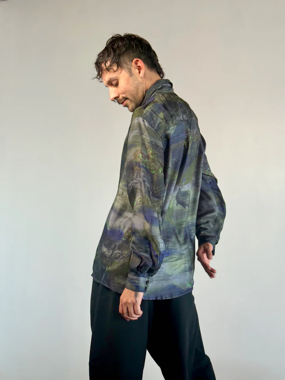 Henrik Vibskov Block Shirt Fishes Light - Image 13