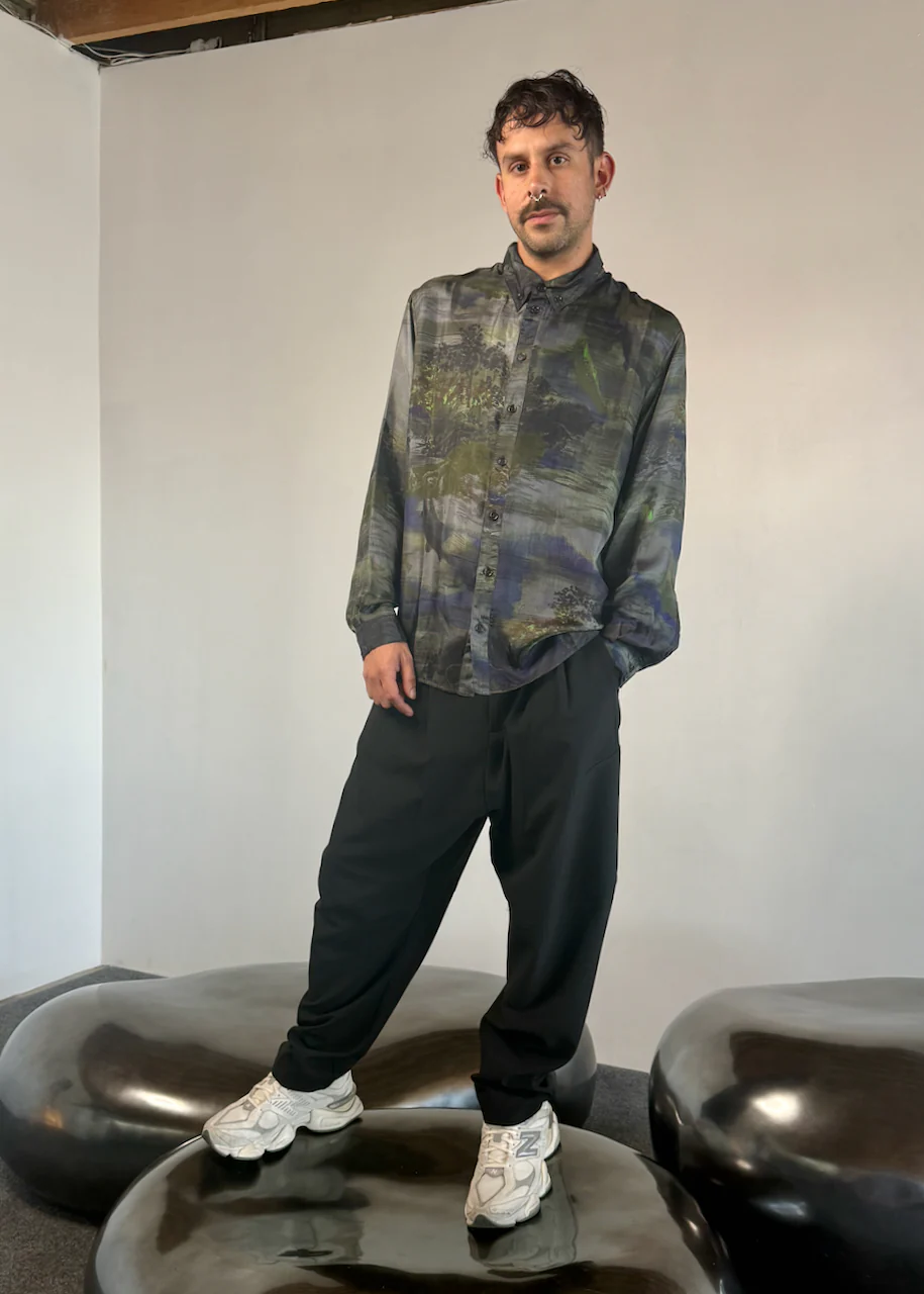 Henrik Vibskov Block Shirt Fishes Light - Image 6