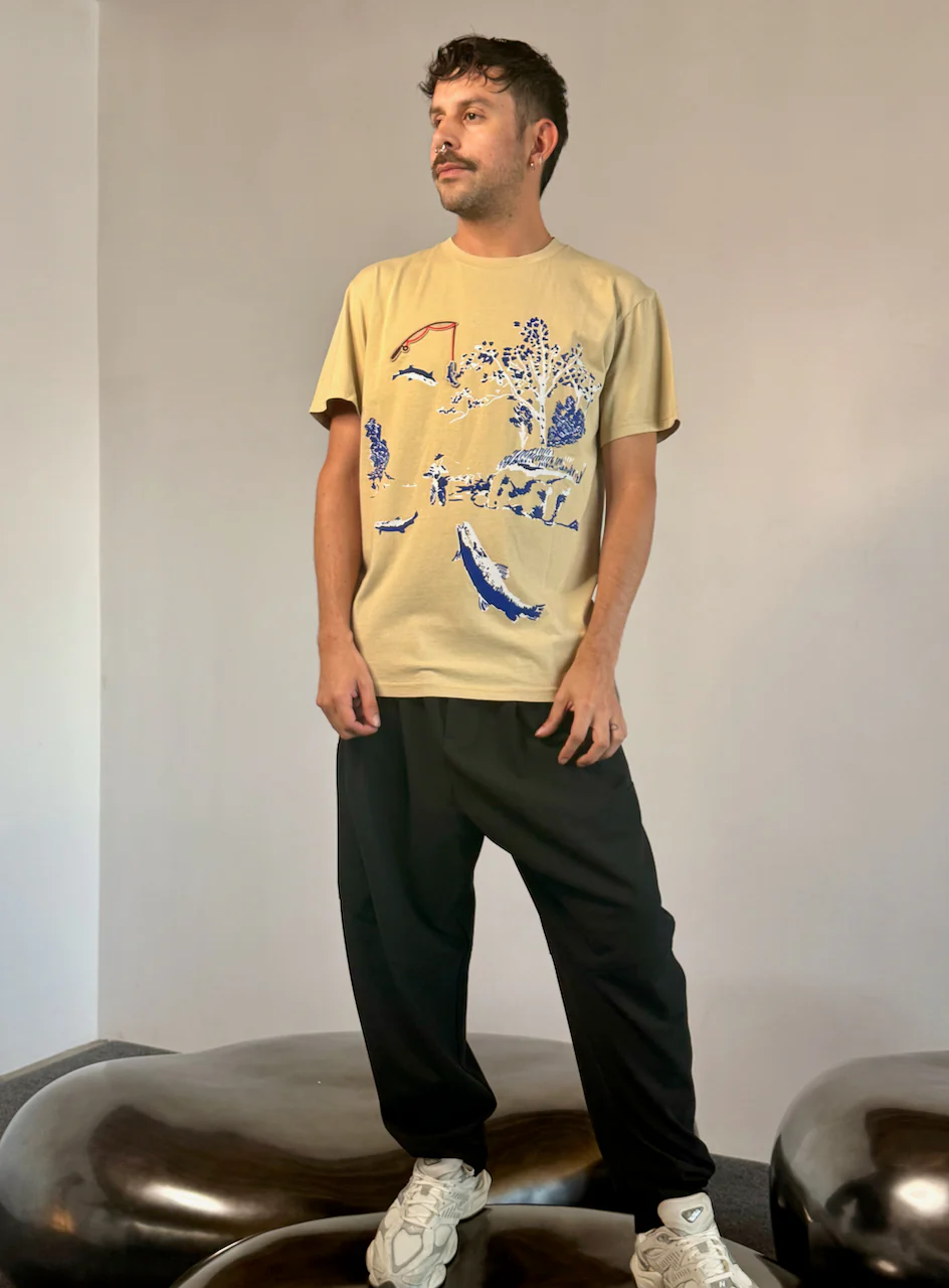 Henrik Vibskov Fishing Rod Tee - Image 2