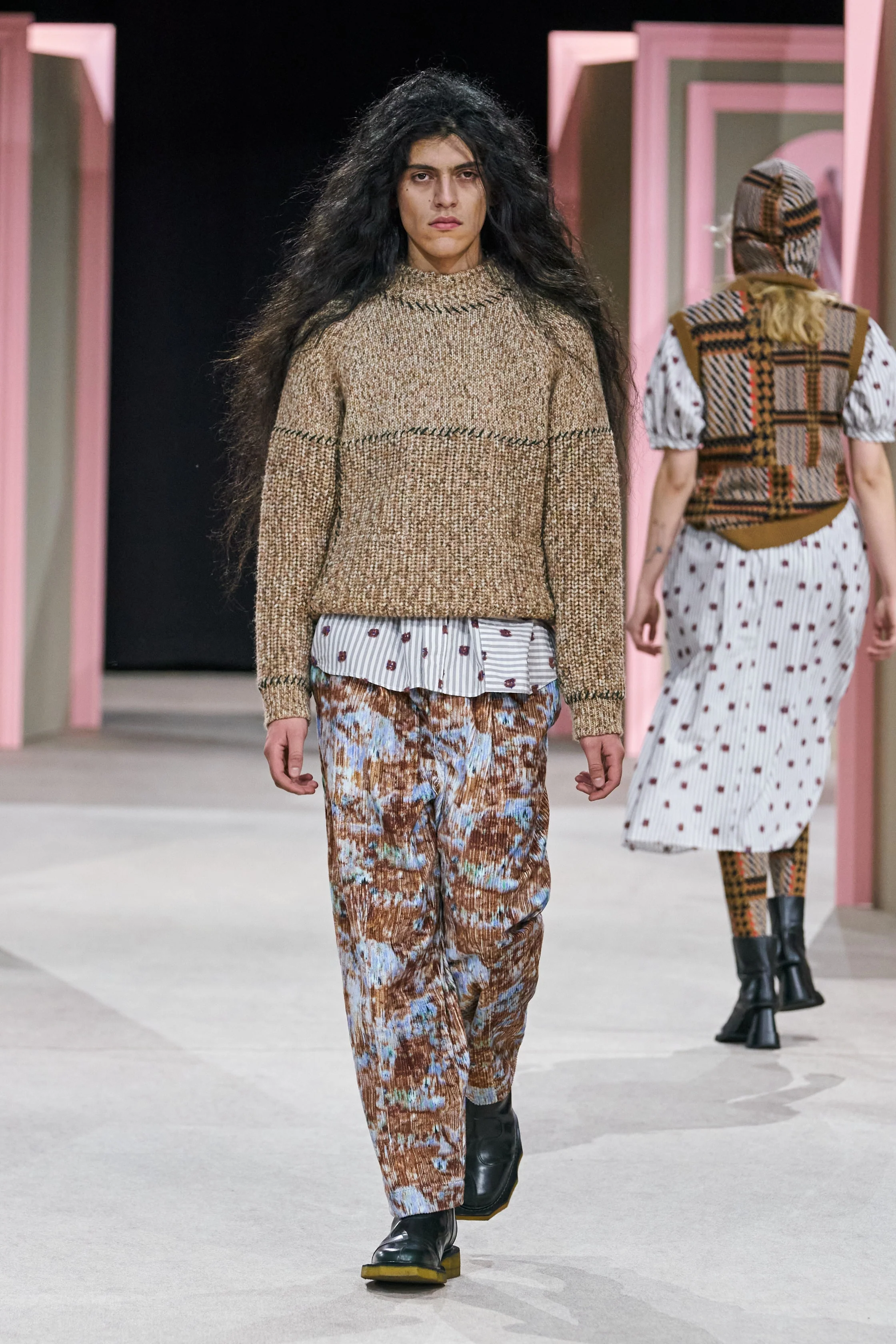 Henrik Vibskov STITCH JUMPER - FALL MIX - Image 8