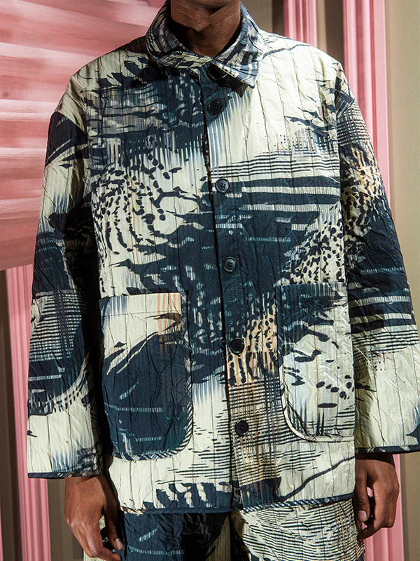 Henrik Vibskov WHEEL JACKET - BEIGE SHADOW WING - Image 10