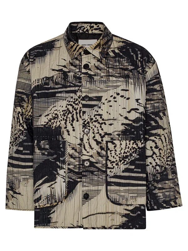 Henrik Vibskov WHEEL JACKET - BEIGE SHADOW WING - Image 9