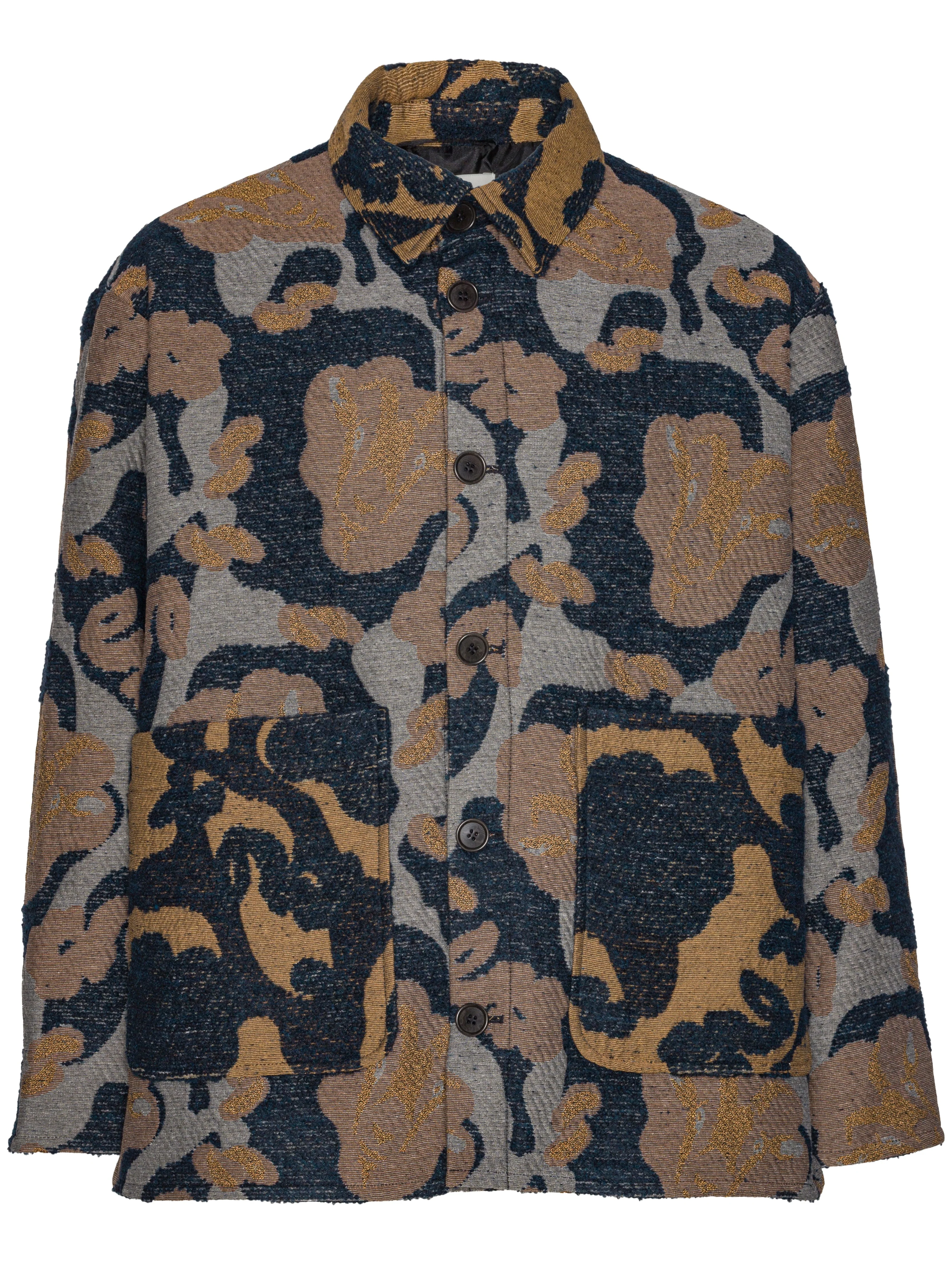 Henrik Vibskov Wheel Jacket Goat Navy - Image 2