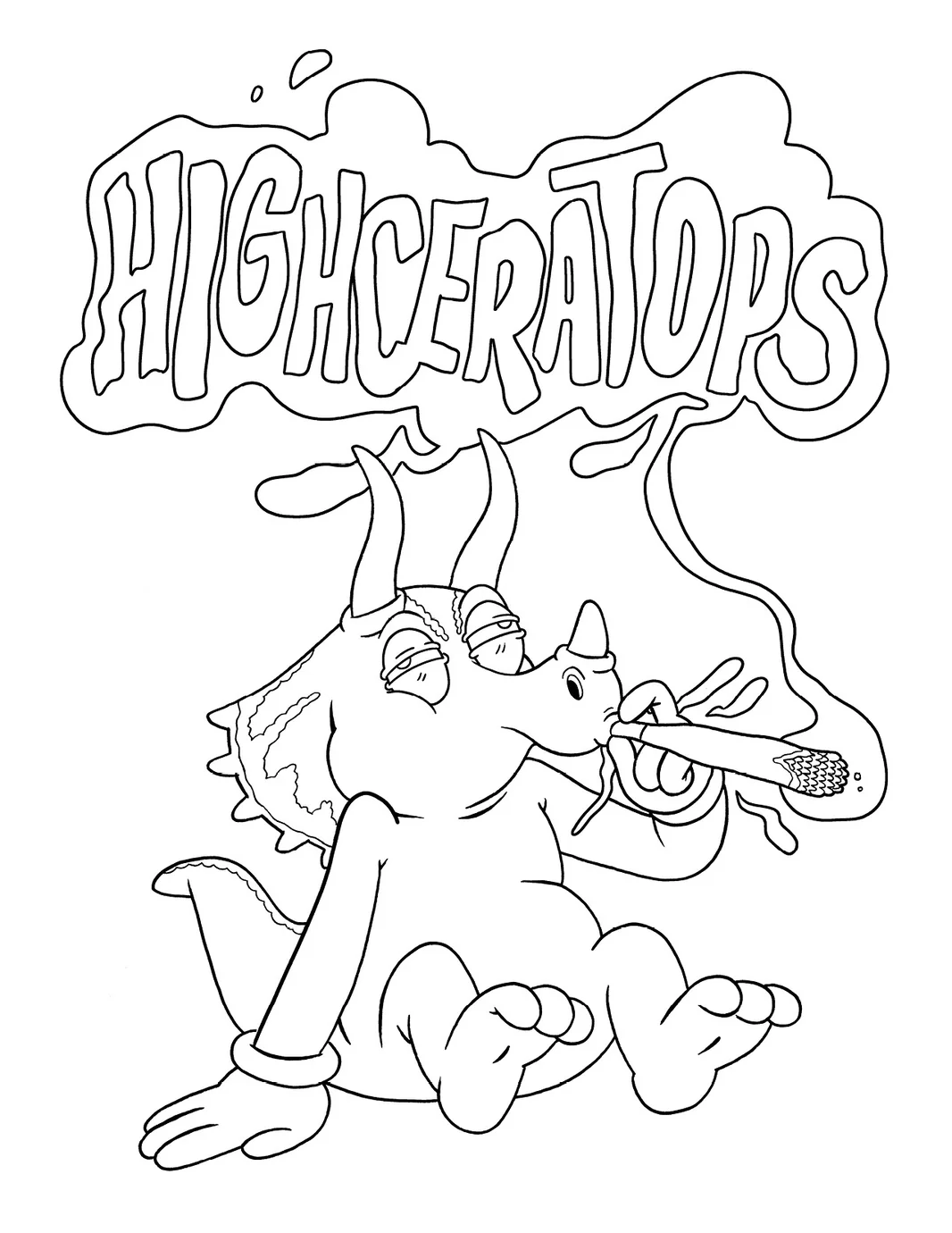 High Af 2 Coloring Book - Image 4