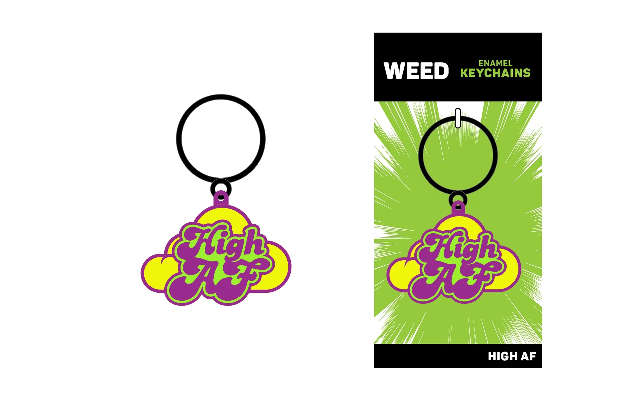 High Af Keychain - Image 3